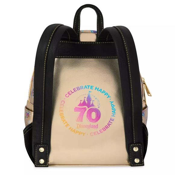 Mickey Mouse and Friends Loungefly Mini Backpack – Disneyland 70th Anniversary